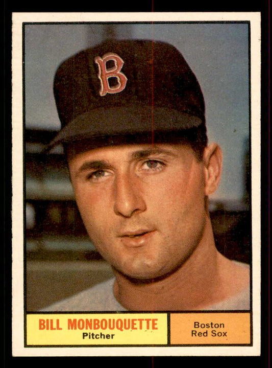 1961 Topps Baseball #562 Bill Monbouquette Red Sox NR-MT 556531