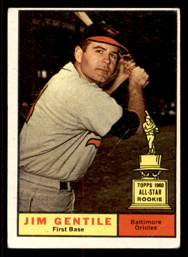 1961 Topps Baseball #559 Jim Gentile Orioles VG-EX 556533