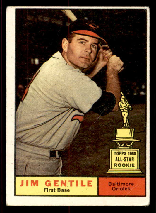 1961 Topps Baseball #559 Jim Gentile Orioles VG-EX 556533