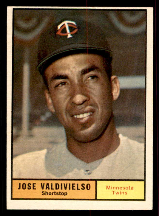 1961 Topps Baseball #557 Jose Valdivielso Twins EX+/EX-MT 556538