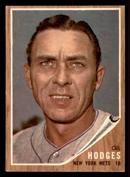 1962 Topps Baseball #085 Gil Hodges Mets EX-MT 556547