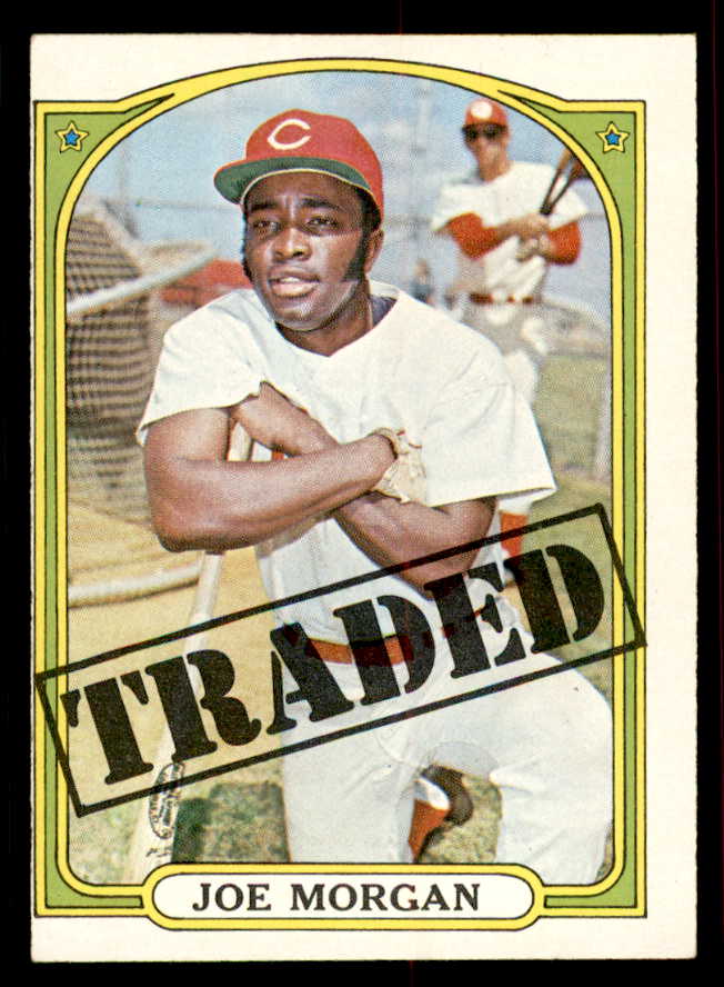 1972 Topps Baseball #752 Joe Morgan TR Reds VG-EX 556548