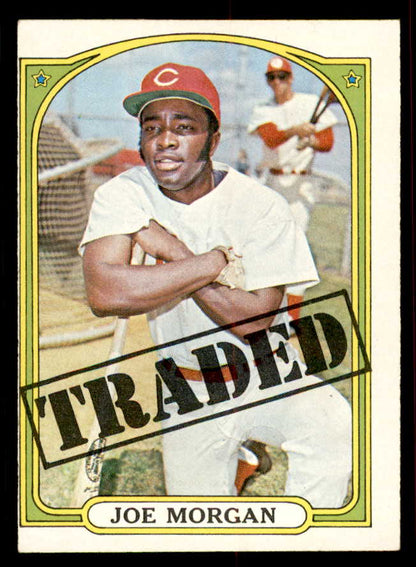 1972 Topps Baseball #752 Joe Morgan TR Reds VG-EX 556548