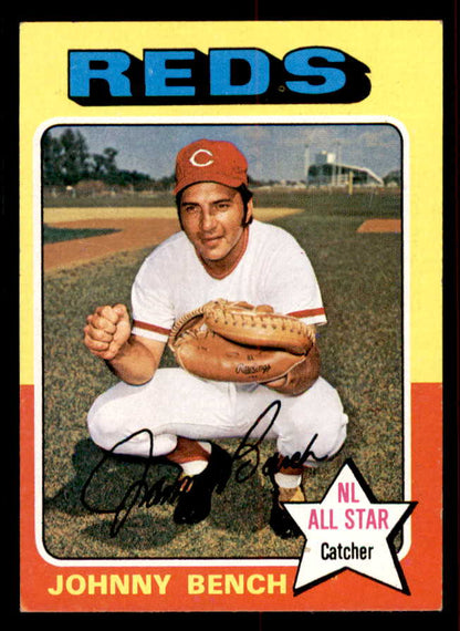 1975 Topps Baseball #260 Johnny Bench Reds EX-MT 556554