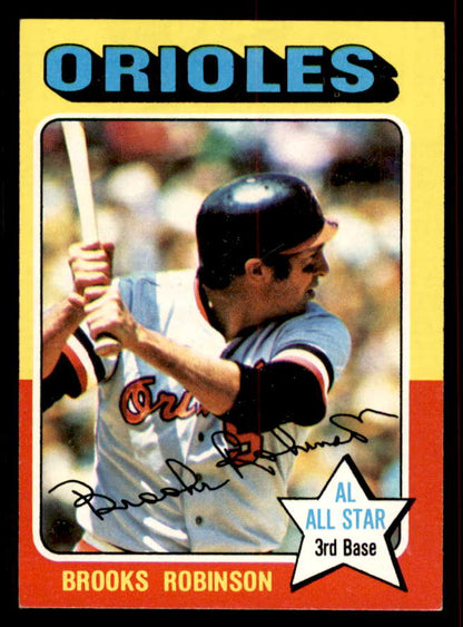 1975 Topps Baseball #050 Brooks Robinson Orioles EX-MT 556555