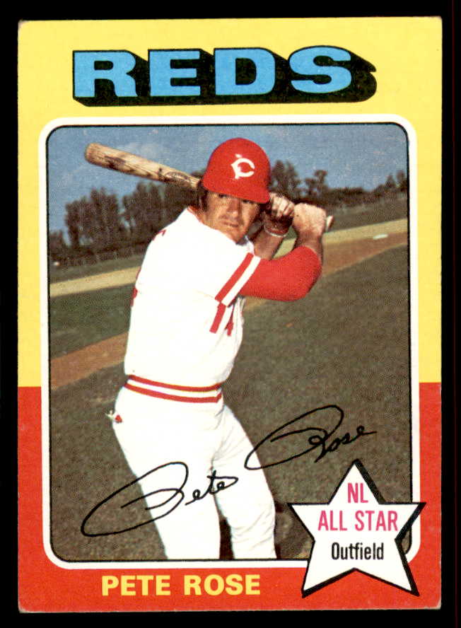 1975 Topps Baseball #320 Pete Rose Reds VG-EX 556559