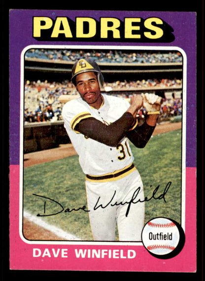 1975 Topps Baseball #061 Dave Winfield Padres EX-MT 556563