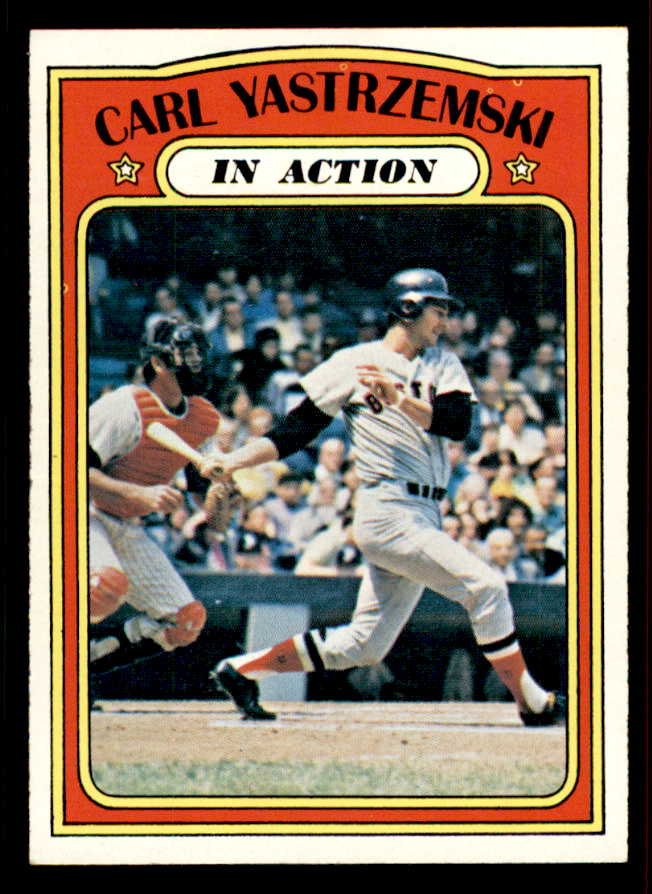 1972 Topps Baseball #038 Carl Yastrzemski IA Red Sox EX-MT 556566