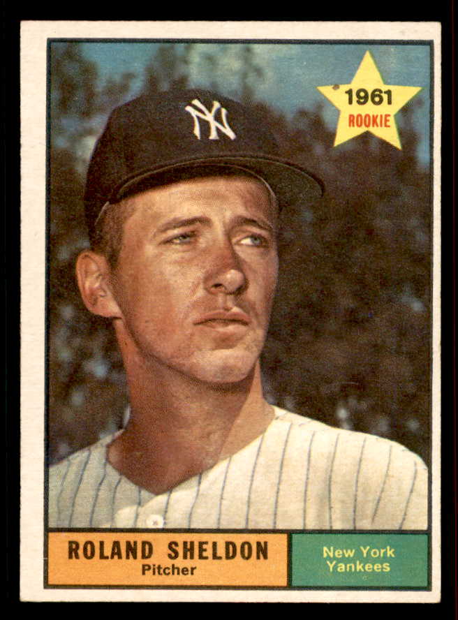 1961 Topps Baseball #541 Roland Sheldon Yankees EX-MT 556575