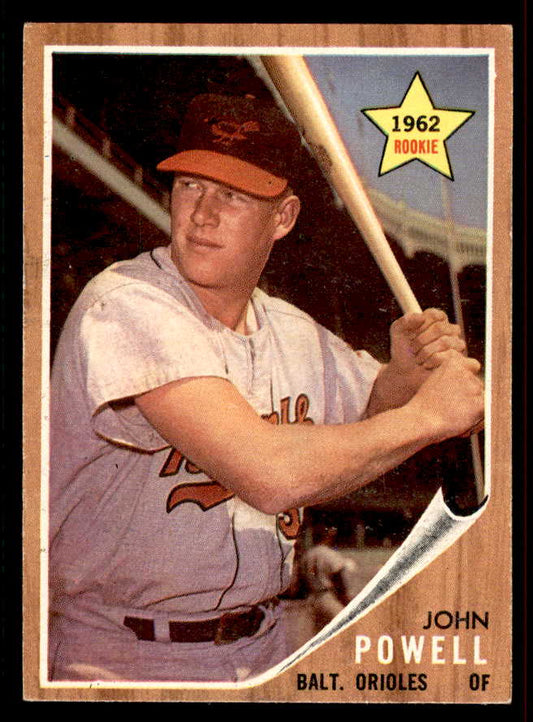 1962 Topps Baseball #099 Boog Powell Orioles EX-MT 556603