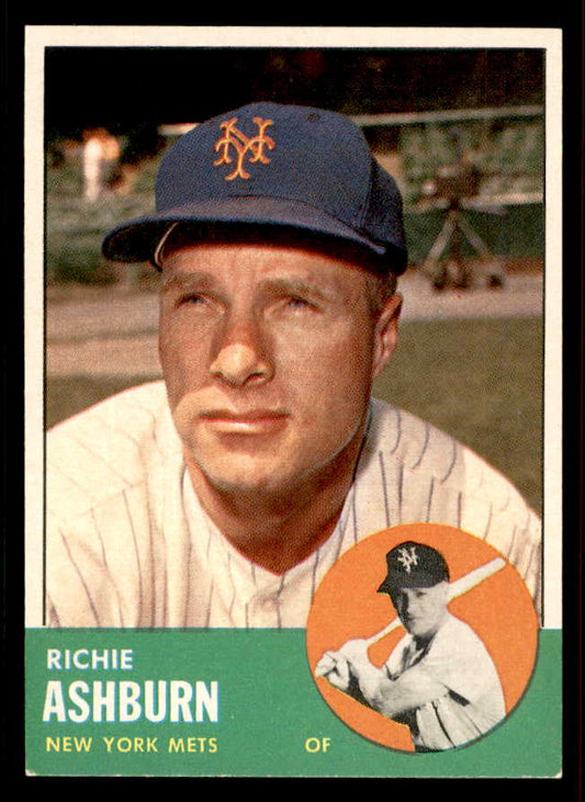 1963 Topps Baseball #135 Richie Ashburn Mets EX-MT 556614