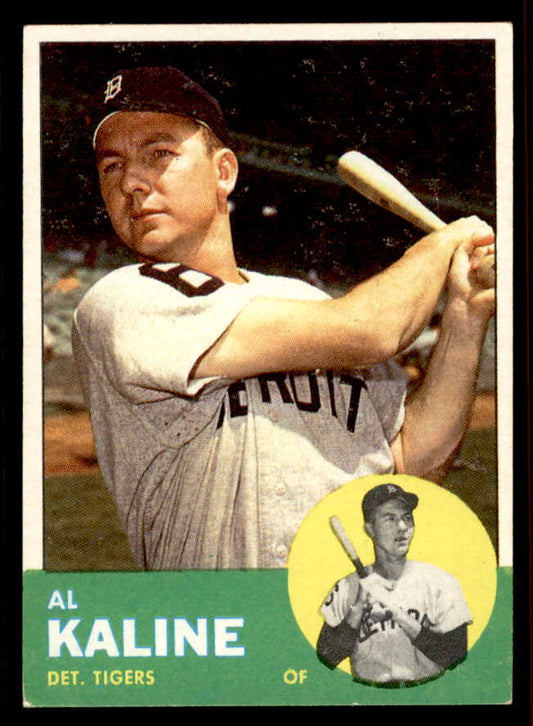1963 Topps Baseball #025 Al Kaline Tigers EX-MT 556616