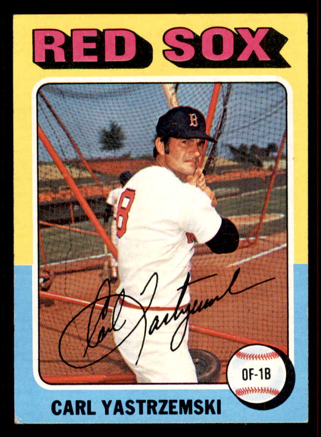 1975 Topps Baseball #280 Carl Yastrzemski Red Sox EX 556625