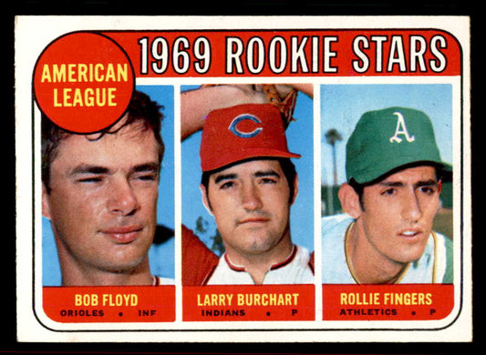 1969 Topps Baseball #597 Rollie Fingers A's EX+/EX-MT 556628