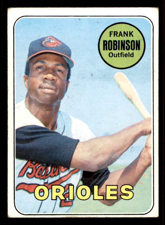1969 Topps Baseball #250 Frank Robinson Orioles VG 556629