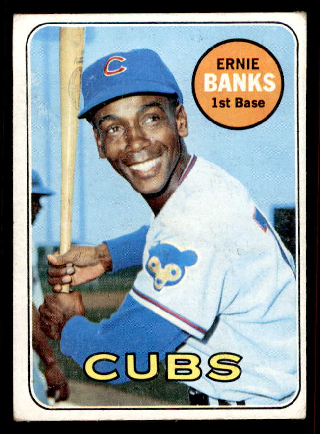 1969 Topps Baseball #020 Ernie Banks Cubs VG-EX 556634