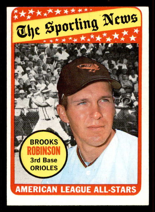 1969 Topps Baseball #421 Brooks Robinson A.S. Orioles VG-EX 556635
