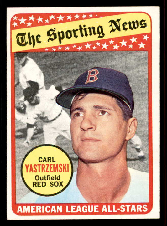 1969 Topps Baseball #425 Carl Yastrzemski A.S. Red Sox EX-MT 556637