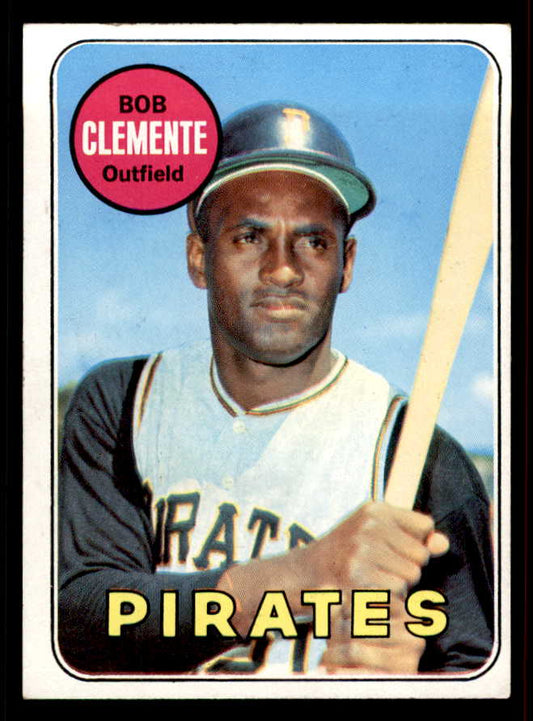 1969 Topps Baseball #050 Roberto Clemente Pirates EX-MT 556639