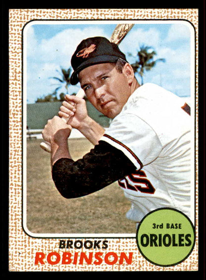 1968 Topps Baseball #020 Brooks Robinson Orioles EX 556642