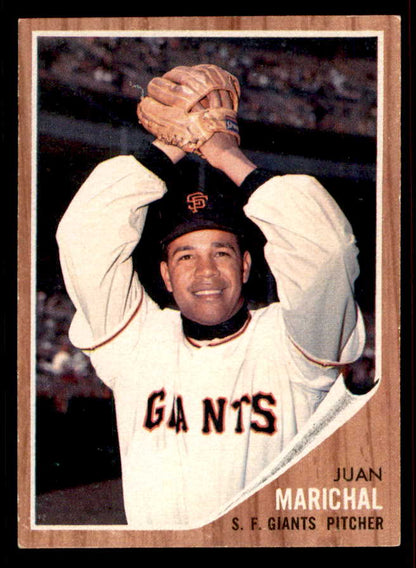 1962 Topps Baseball #505 Juan Marichal Giants EX-MT 556653