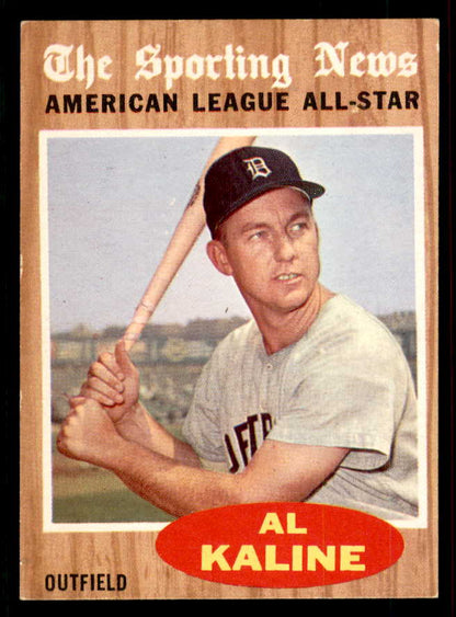 1962 Topps Baseball #470 Al Kaline A.S. Tigers EX-MT 556668