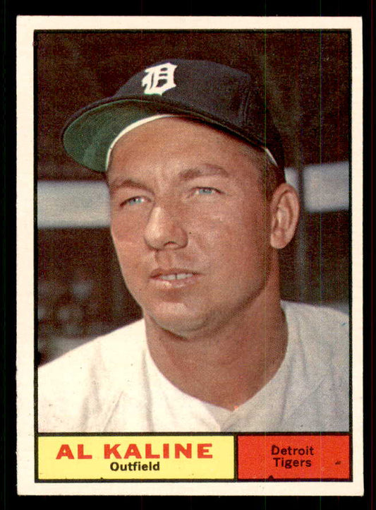 1961 Topps Baseball #429 Al Kaline Tigers NR-MT 556670