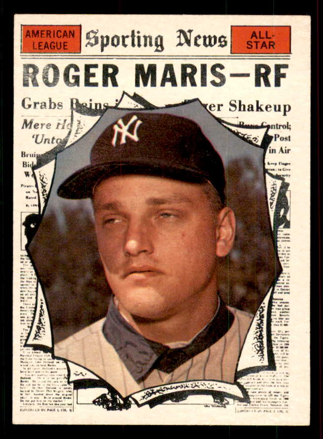1961 Topps Baseball #576 Roger Maris A.S. Yankees NR-MT 556675