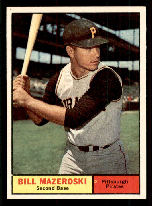 1961 Topps Baseball #430 Bill Mazeroski Pirates NR-MT 556676