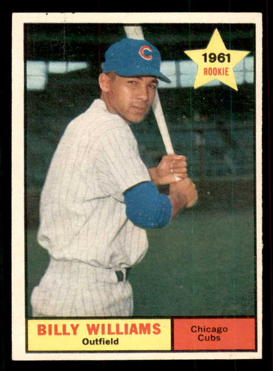 1961 Topps Baseball #141 Billy Williams Cubs NR-MT 556679