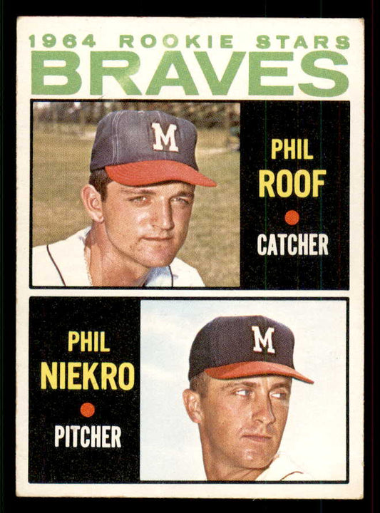 1964 Topps Baseball #541 Phil Niekro Braves EX+/EX-MT 556686