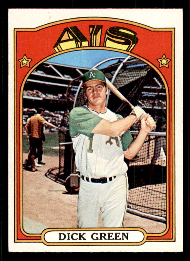 1972 Topps Baseball #780 Dick Green A's NR-MT 556703