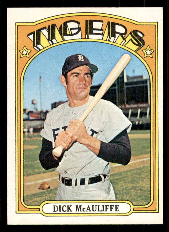 1972 Topps Baseball #725 Dick McAuliffe Tigers NR-MT 556715