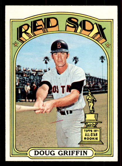 1972 Topps Baseball #703 Doug Griffin Red Sox NR-MT 556723