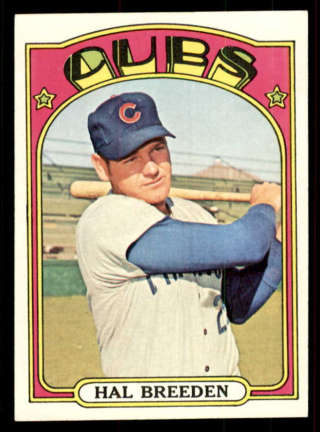 1972 Topps Baseball #684 Hal Breeden Cubs NR-MT 556726