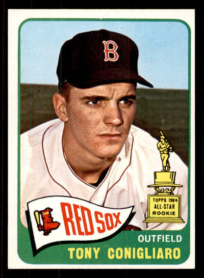 1965 Topps Baseball #055 Tony Conigliaro Red Sox NR-MT 556746