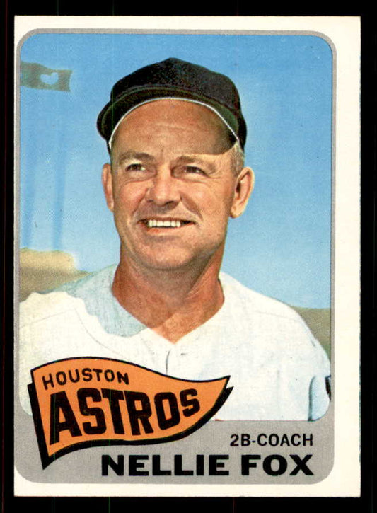 1965 Topps Baseball #485 Nellie Fox Astros VG-EX 556747