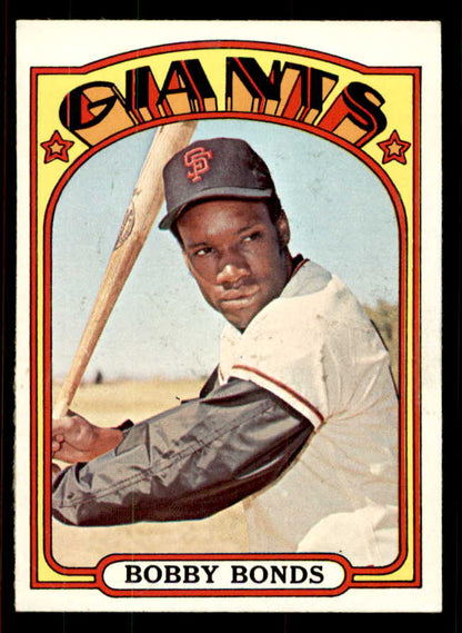1972 Topps Baseball #711 Bobby Bonds Giants EX-MT 556756