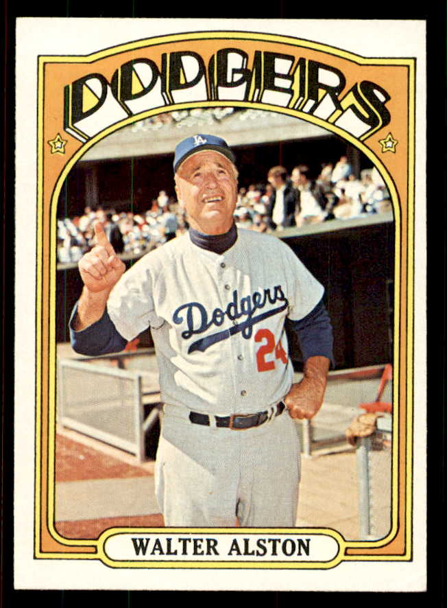 1972 Topps Baseball #749 Walter Alston Dodgers NR-MT 556764