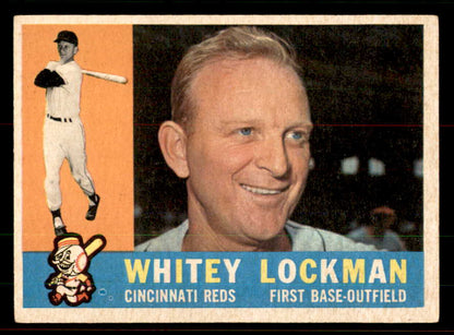 1960 Topps Baseball #535 Whitey Lockman Reds VG-EX 556772