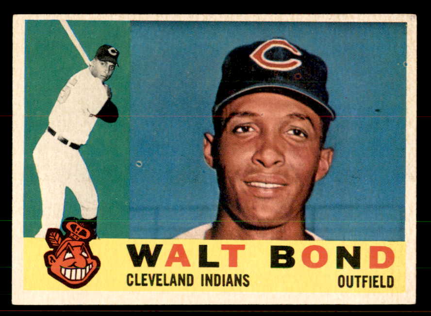 1960 Topps Baseball #552 Walt Bond Indians EX+/EX-MT 556778
