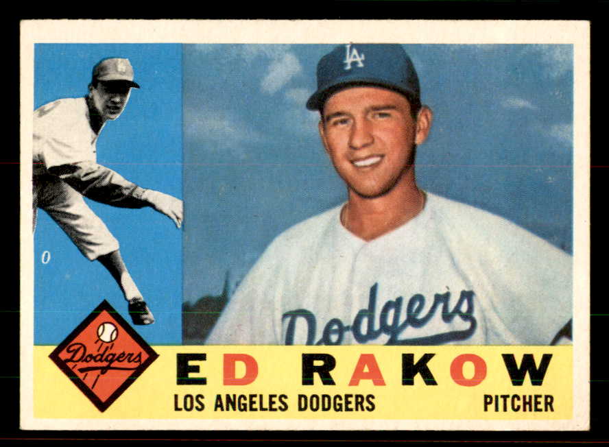 1960 Topps Baseball #551 Ed Rakow Dodgers EX-MT 556783