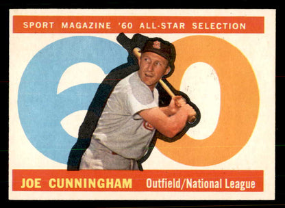 1960 Topps Baseball #562 Joe Cunningham A.S. Cardinals EX-MT 556795