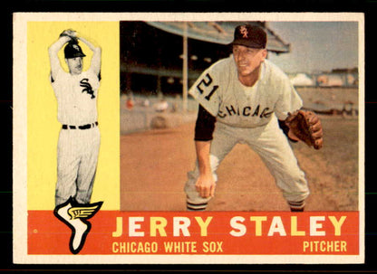 1960 Topps Baseball #510 Jerry Staley White Sox EX-MT 556800