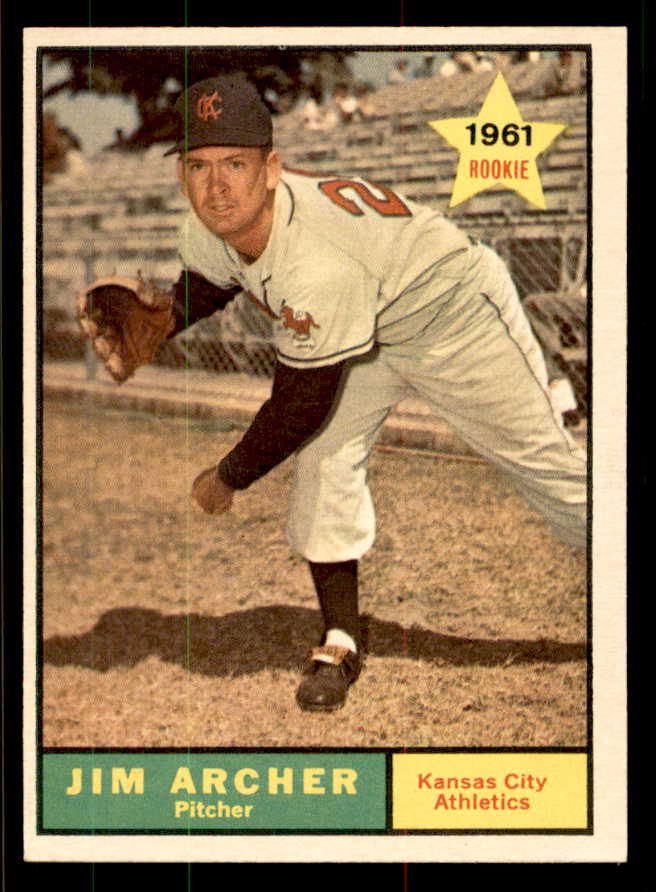 1961 Topps Baseball #552 Jim Archer A's EX-MT 556807