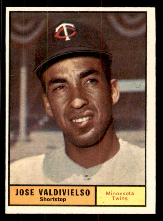 1961 Topps Baseball #557 Jose Valdivielso Twins EX-MT 556808
