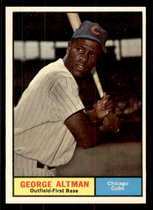 1961 Topps Baseball #551 George Altman Cubs EX-MT 556810