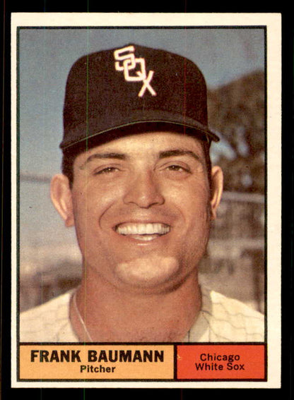 1961 Topps Baseball #550 Frank Baumann White Sox EX-MT 556811