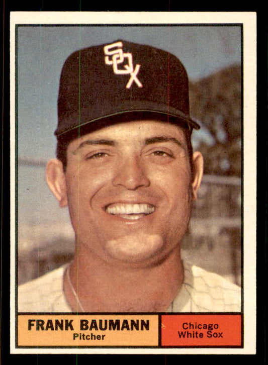 1961 Topps Baseball #550 Frank Baumann White Sox EX-MT 556811