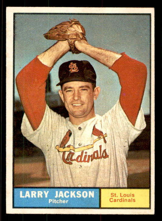 1961 Topps Baseball #535 Larry Jackson Cardinals EX-MT 556812